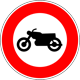 No motorcycles - Proibido trânsito de motocicletas, motonetas e ciclomotores